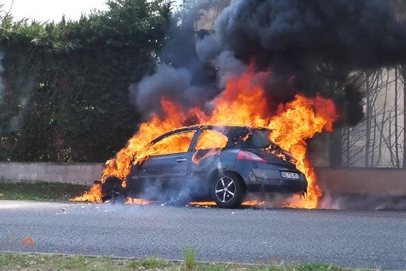 Feu de VL 