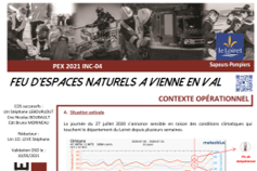 SDIS45-Feu d'espace naturel