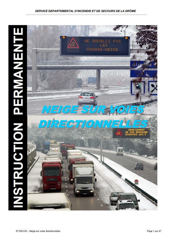 IP05 Neige voies directionnelles