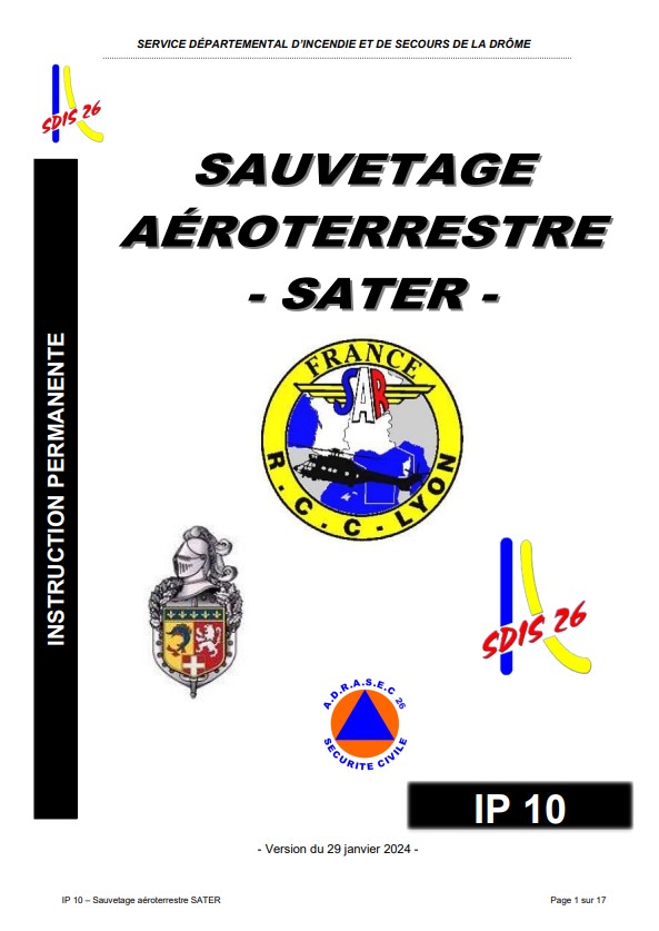 IP10 Sauvetage aéro-terrestre SATÈRE